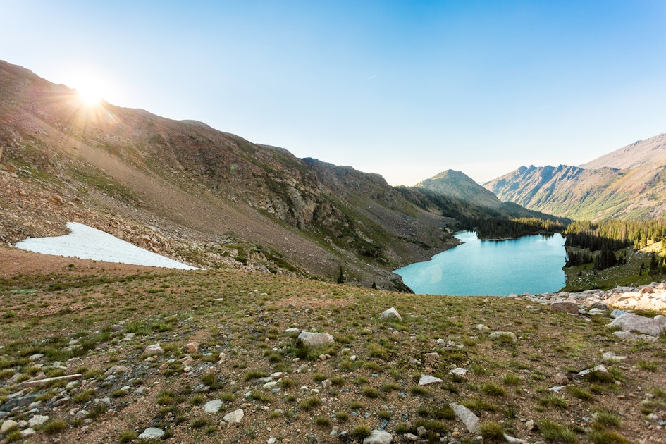 Backpack to Kelly Lake In State Forest SP, Colorado