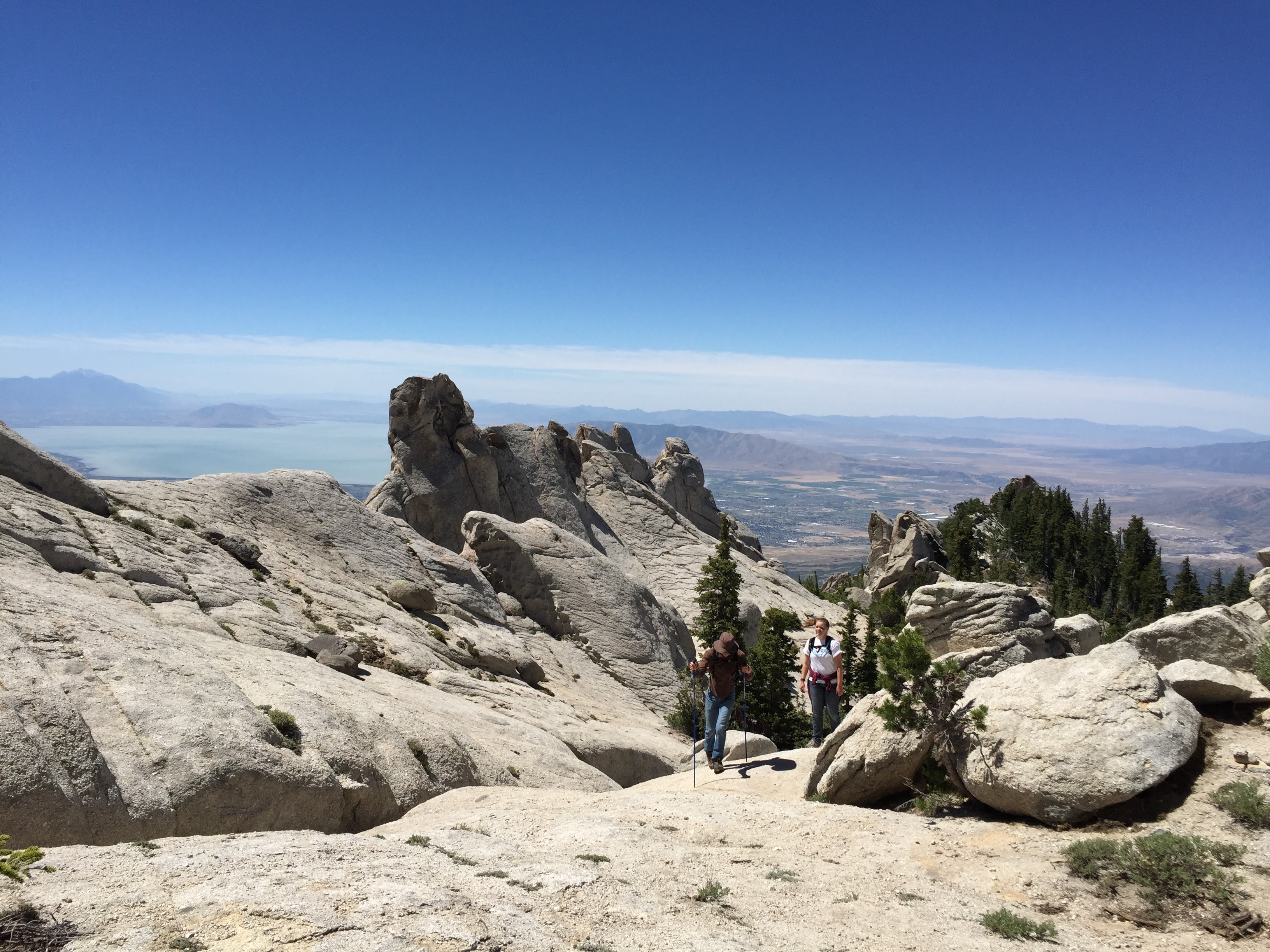 Lone Peak via the Cherry Creek Logging Trail