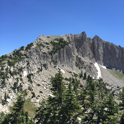 Backpack Lone Peak via the Cherry Creek Logging Trail