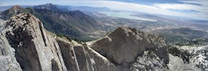 Lone Peak via the Cherry Creek Logging Trail