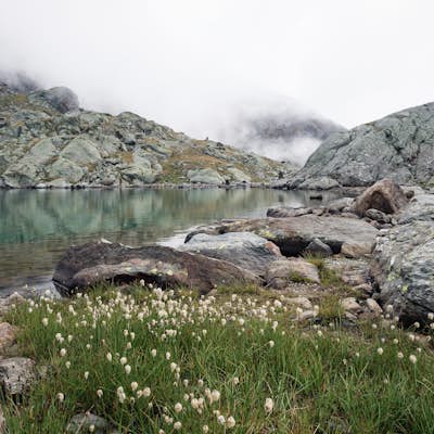 Backpack to Sternai Lakes in Stelvio National Park