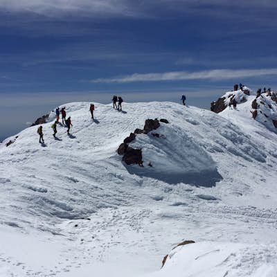 Climb Mt. Shasta via the Hotlum-Bolam Ridge 