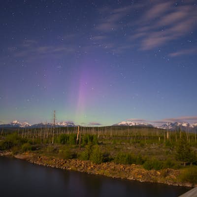 Capture the Northern Lights in Glacier National Park