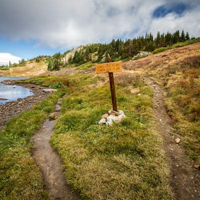 Hike Sheep Lake Trail 