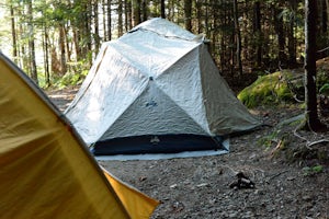 Camping on Lac Escalier in Parc national du Mont-Tremblant