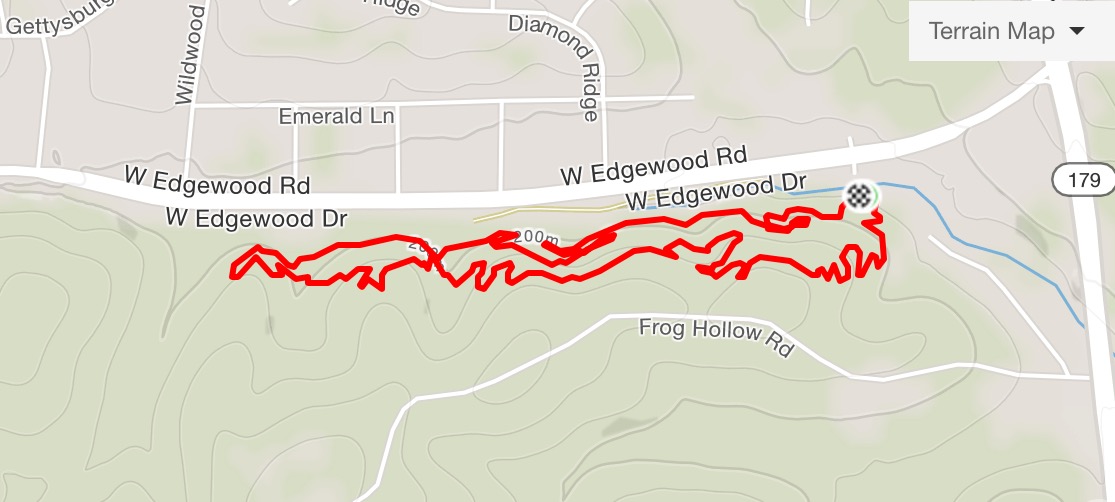 Mountain Bike the Edgewood Trail