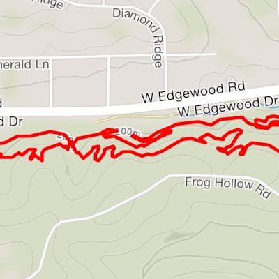 Mountain Bike the Edgewood Trail