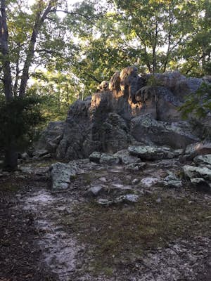Rock Climb at Lake of the Ozarks