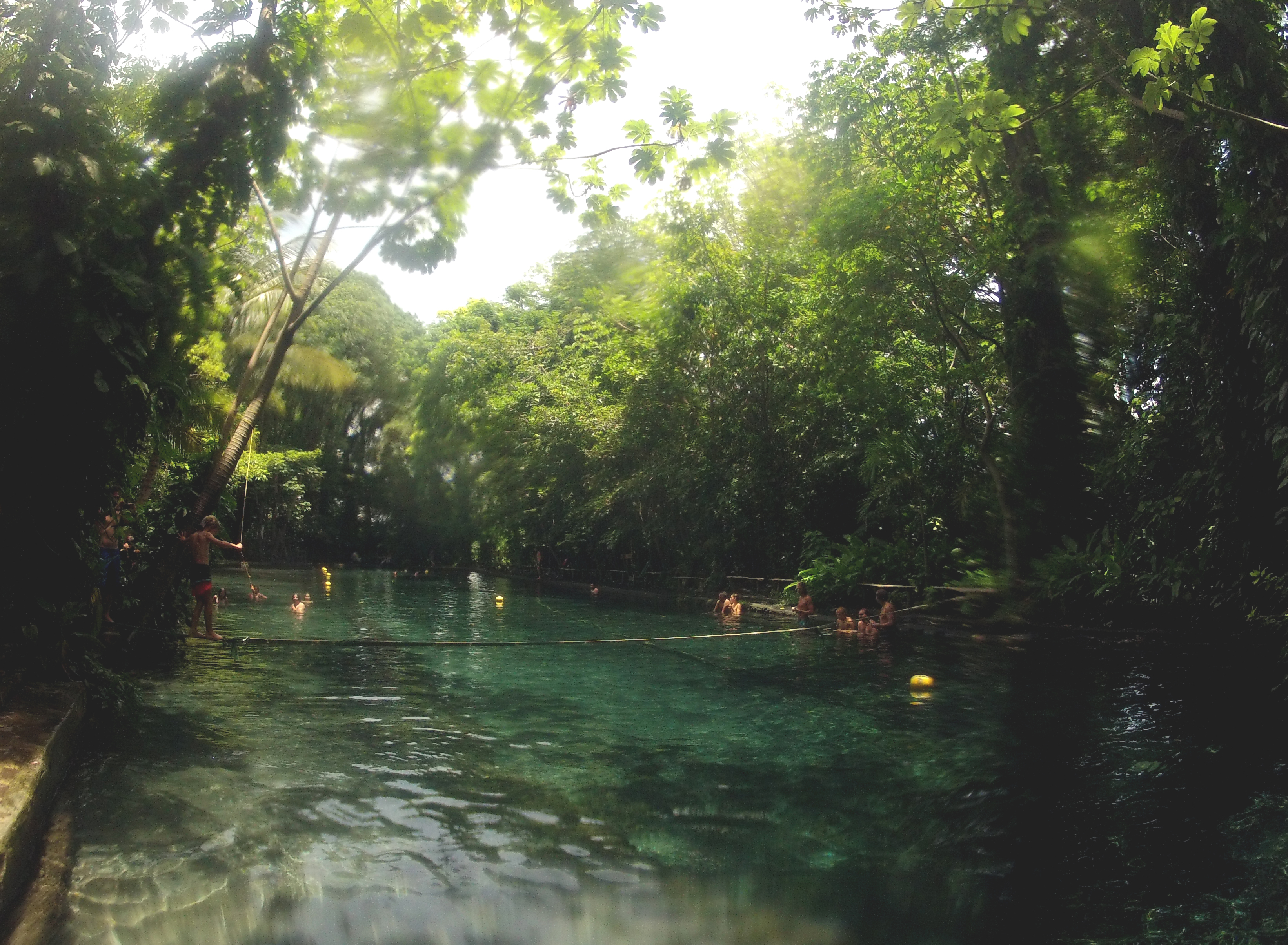Swim at Oyo de Agua