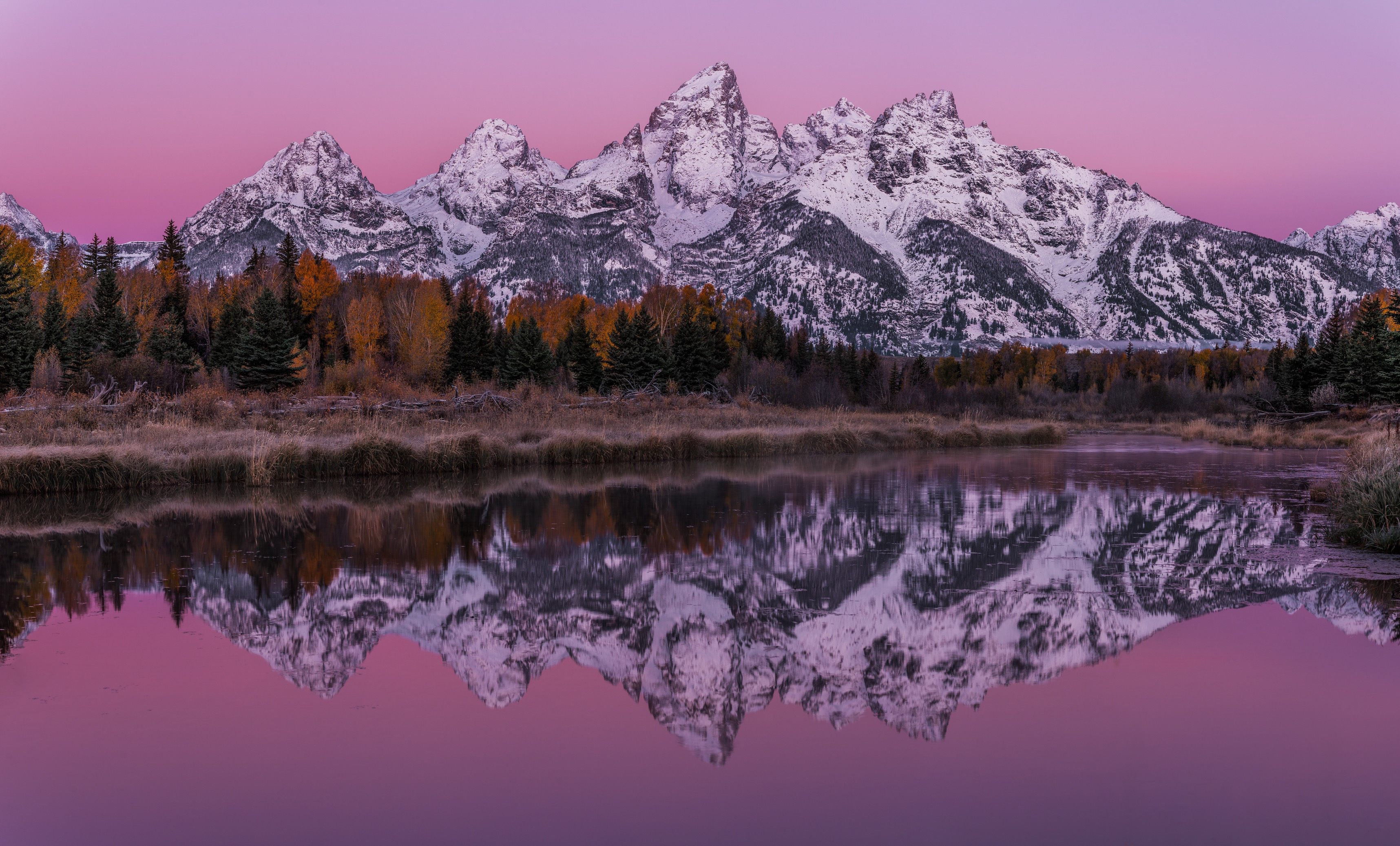 Scenic Fall Road Trip through Grand Teton National Park
