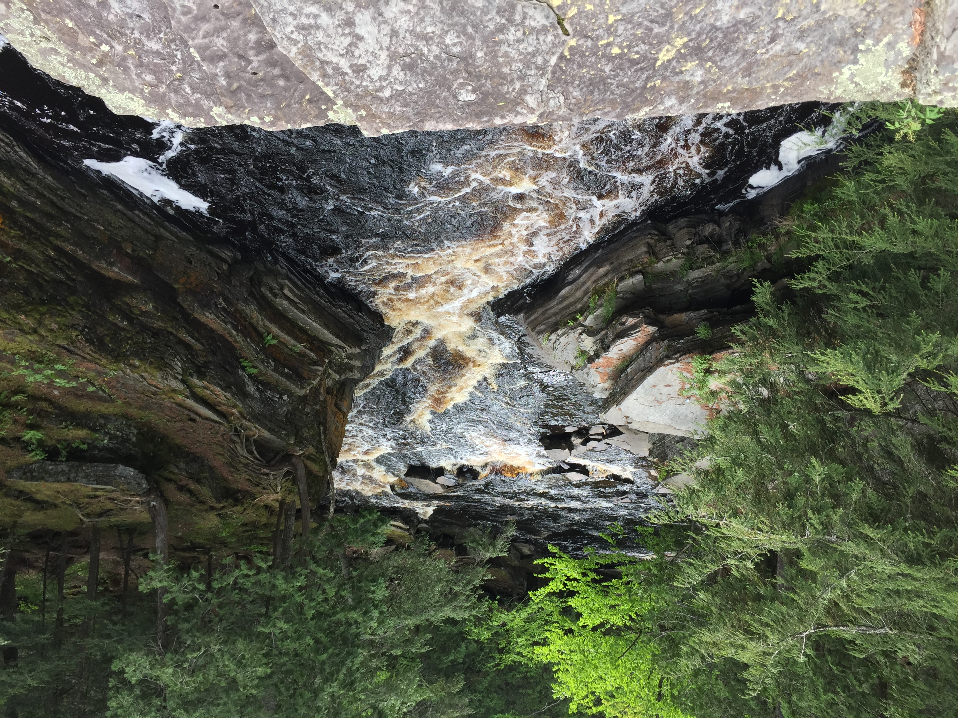 Hike the Canyon Falls Gorge and Jump into Canyon Falls