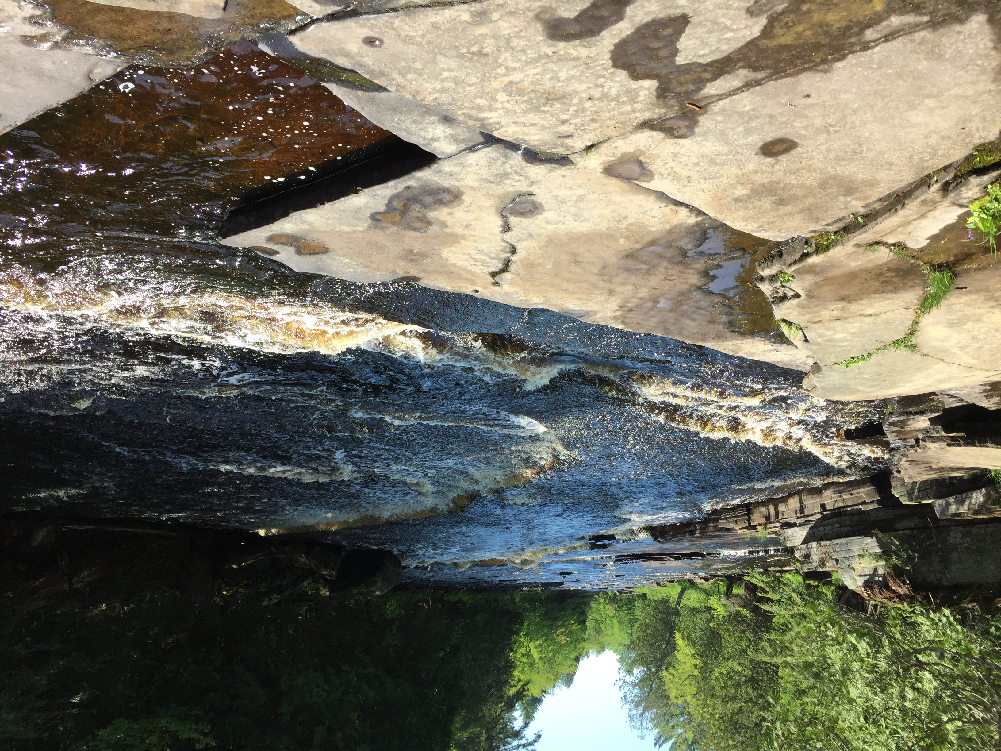 Hike the Canyon Falls Gorge and Jump into Canyon Falls