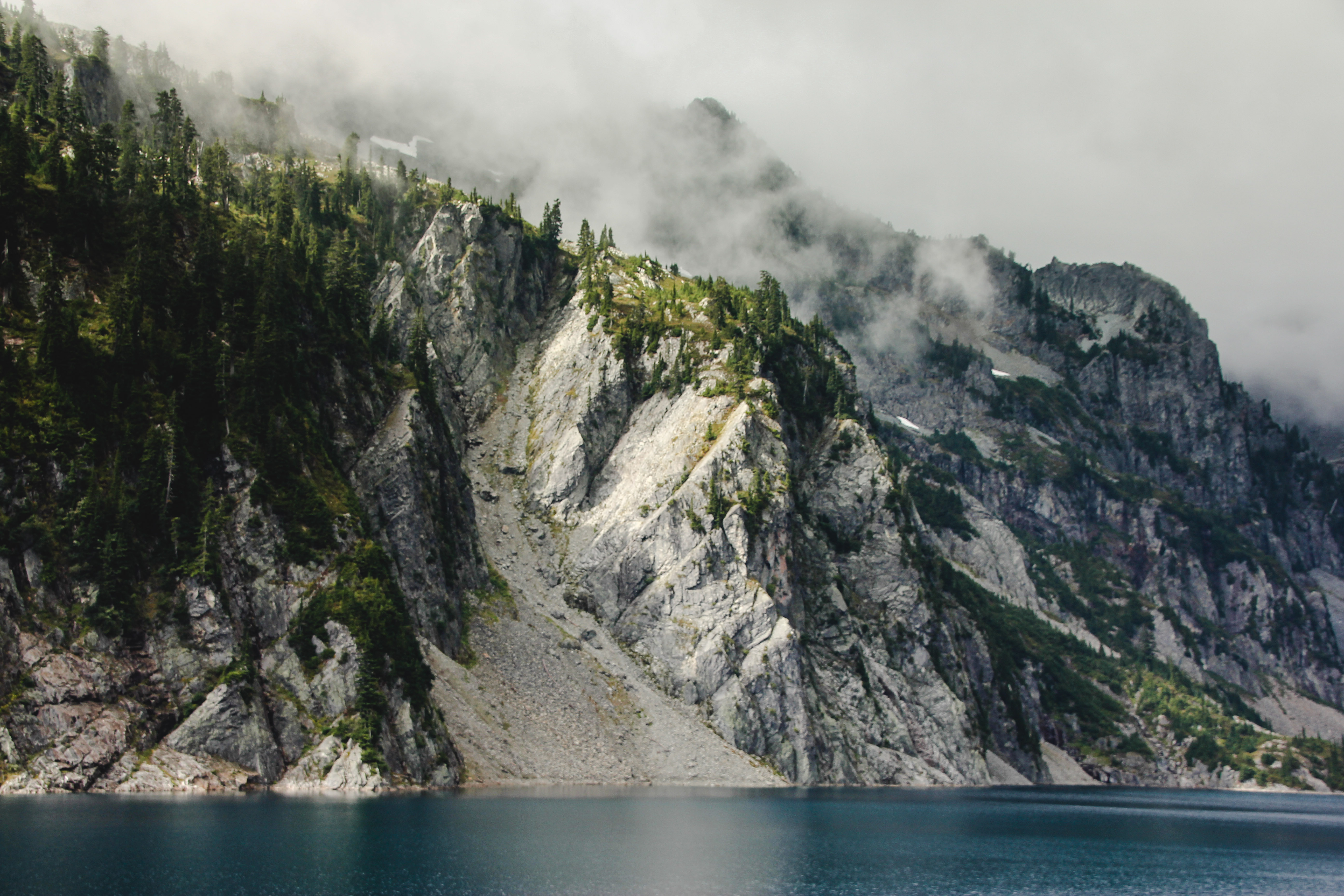 Gem Lake and Wright Mountain