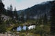 Gem Lake and Wright Mountain