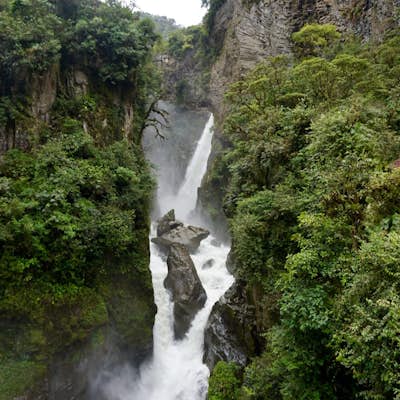 Hike to the Pailon del Diablo Waterfall