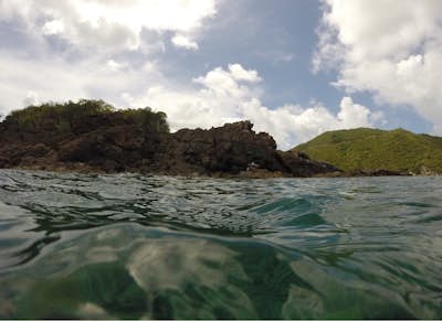 Snorkle at Cooper Island 