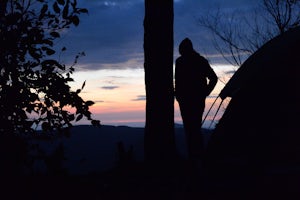 Camp on Giant Ledge
