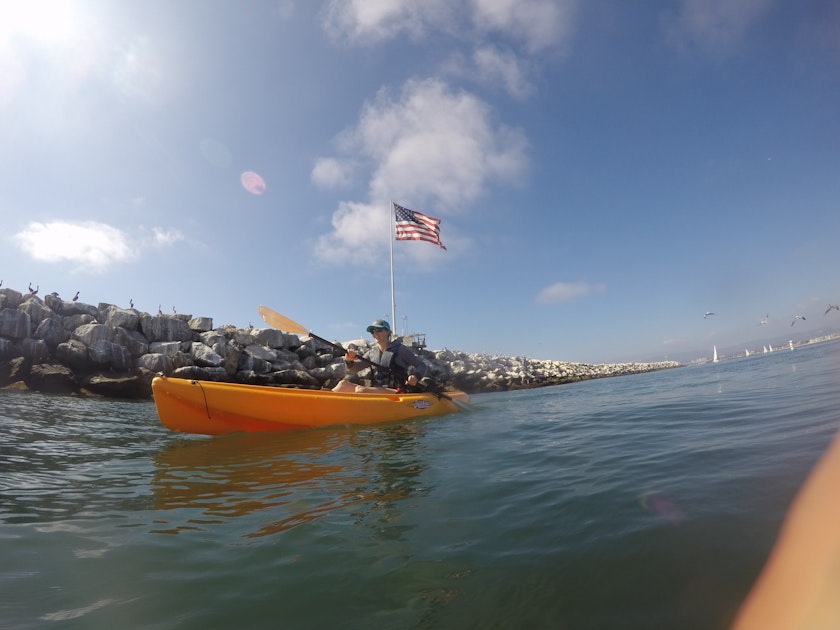 Kayak the Marina Del Rey Harbor, Los Angeles, California