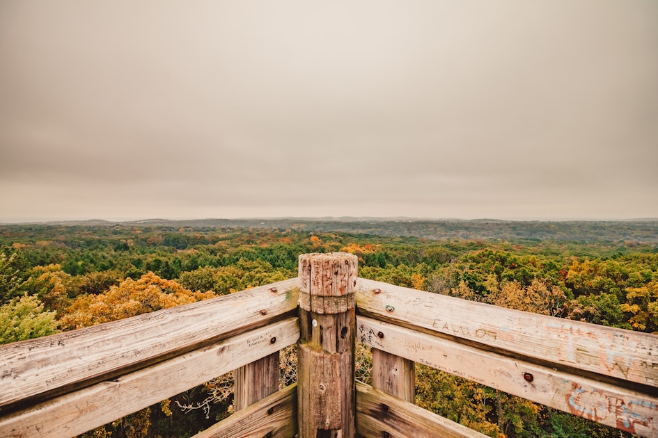 Hike the Kettle View Trail at Lapham Peak, Delafield, Wisconsin