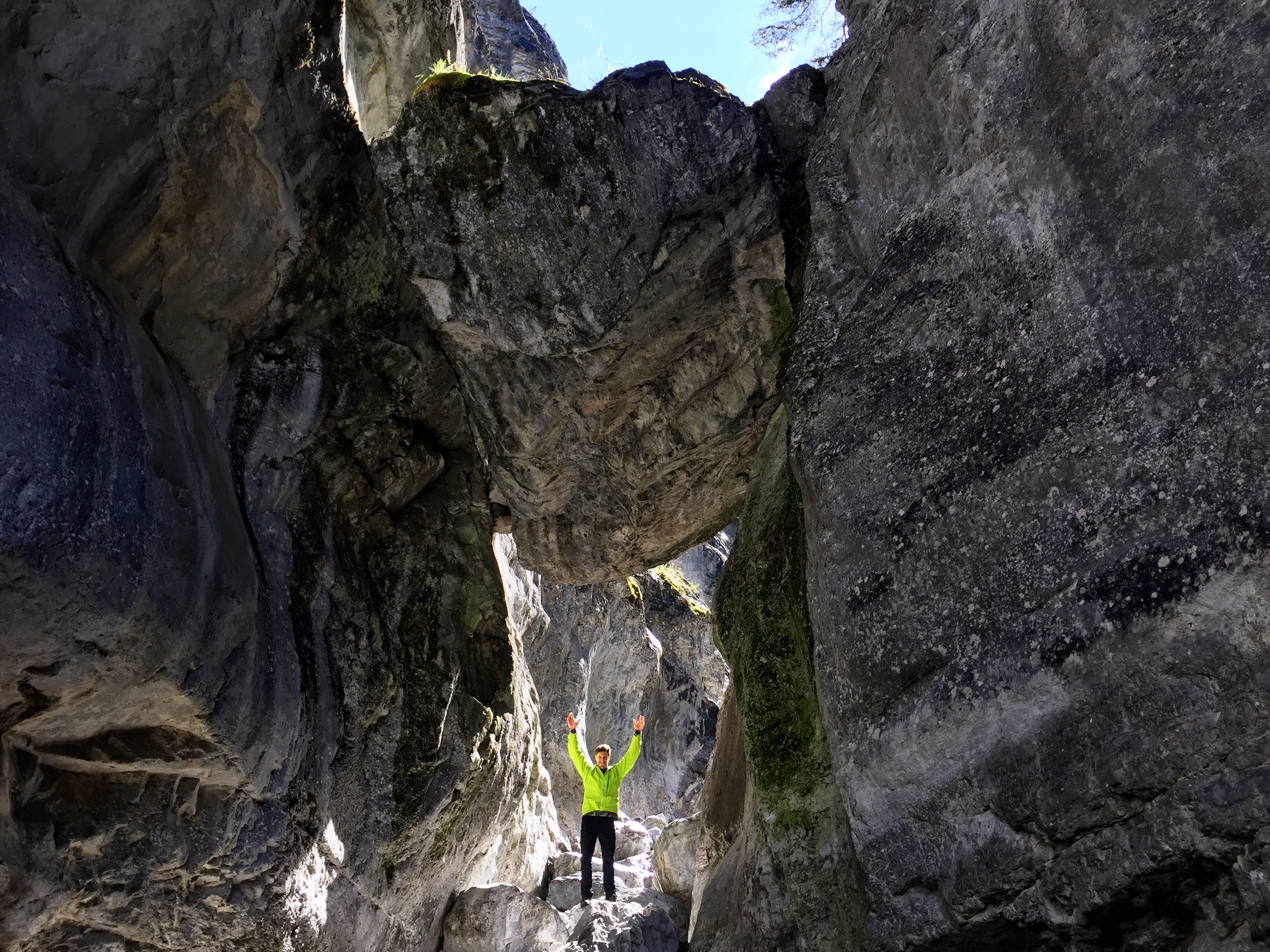 Hike through McGillivray Canyon