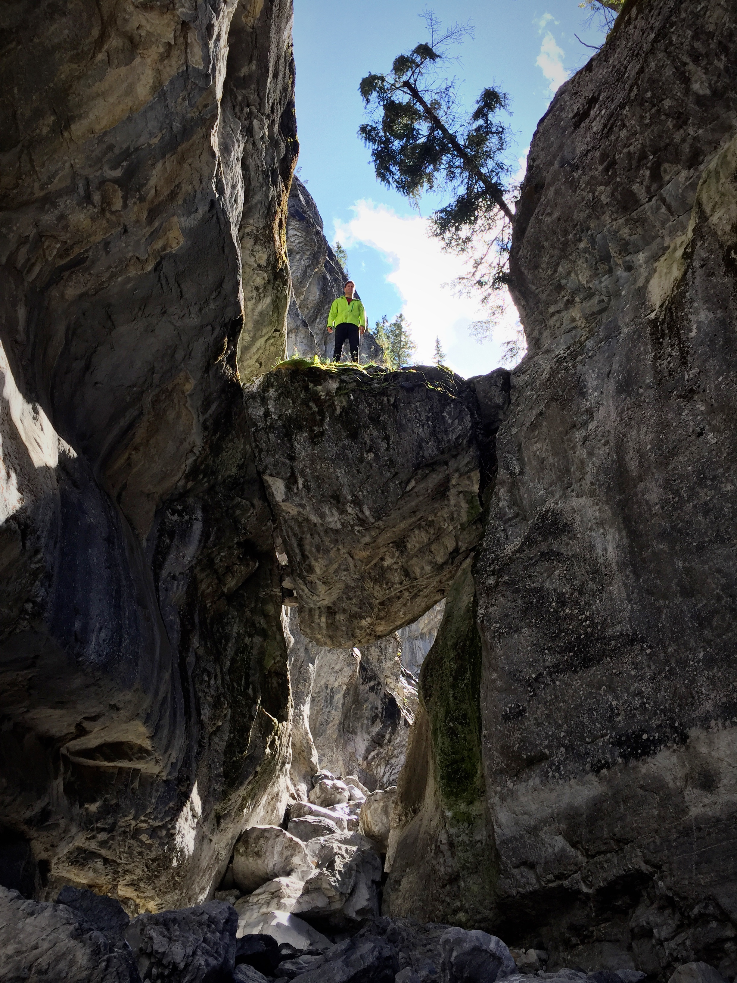 Hike through McGillivray Canyon