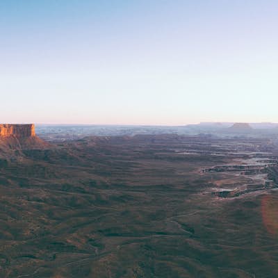 Catch a Sunset at Green River Overlook