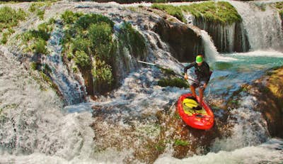 Stand up Paddling Micos Waterfalls