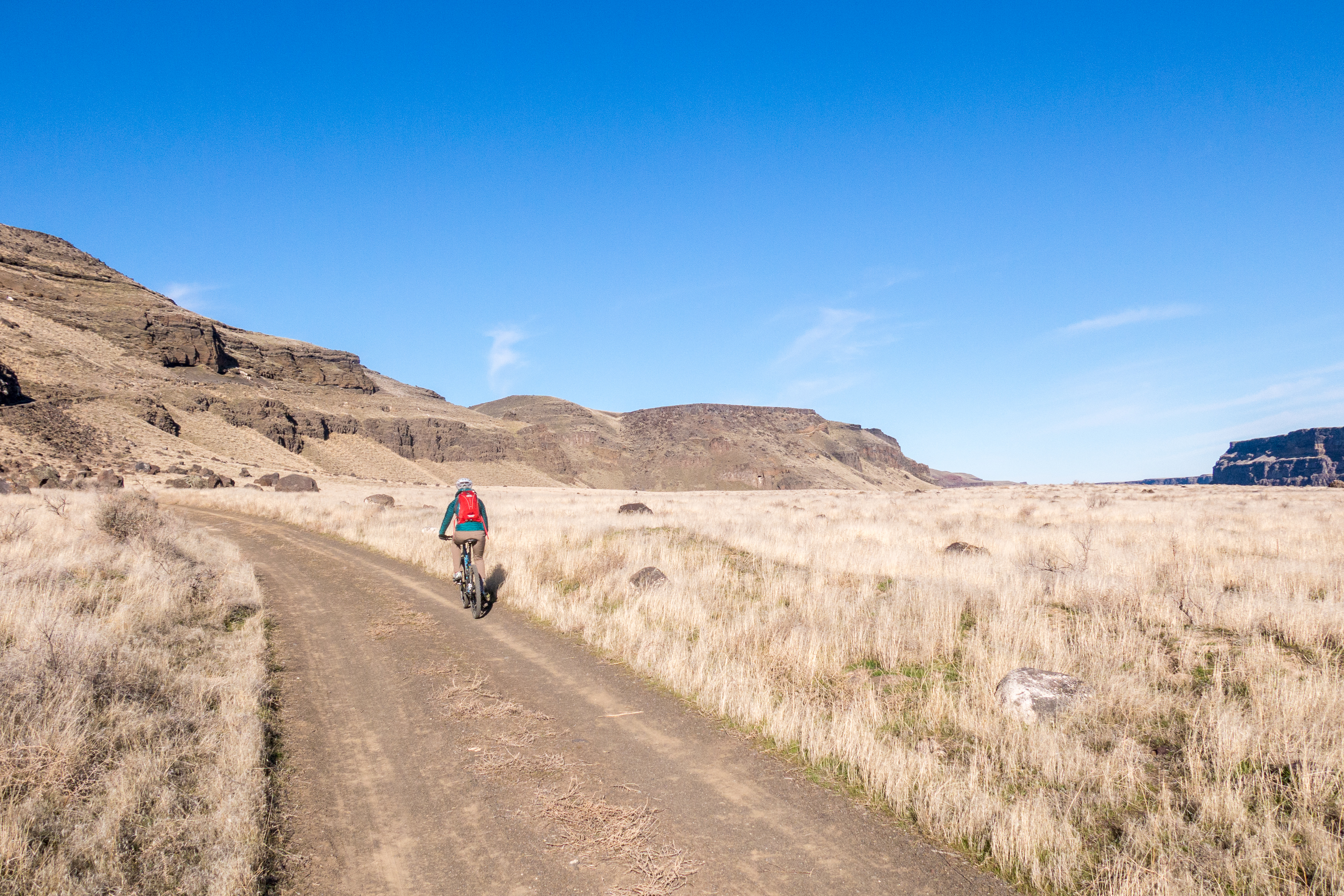 Mountain Bike to the Petroglyphs at Wees Bar