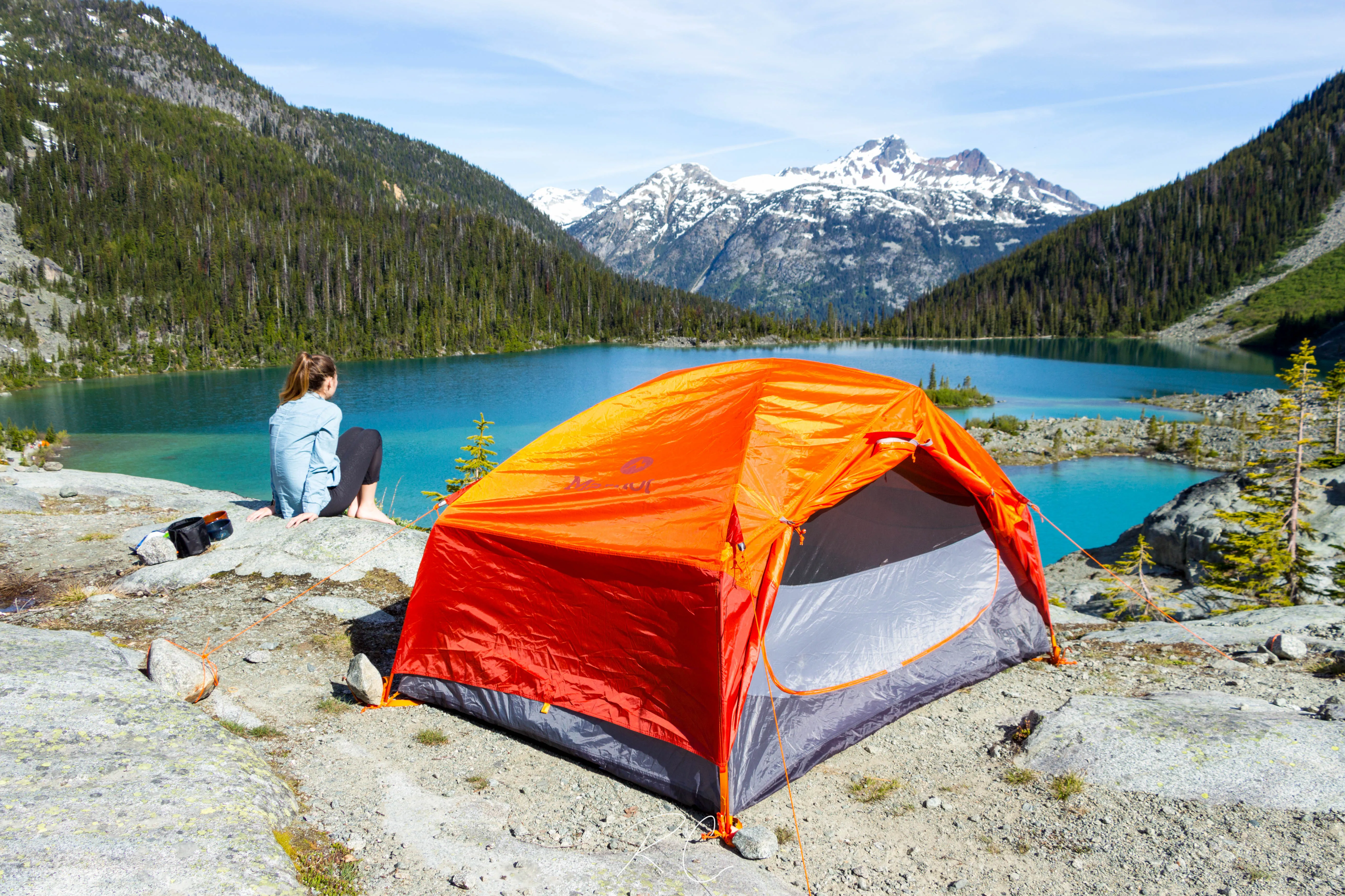 Backcountry Camp Upper Joffre Lake