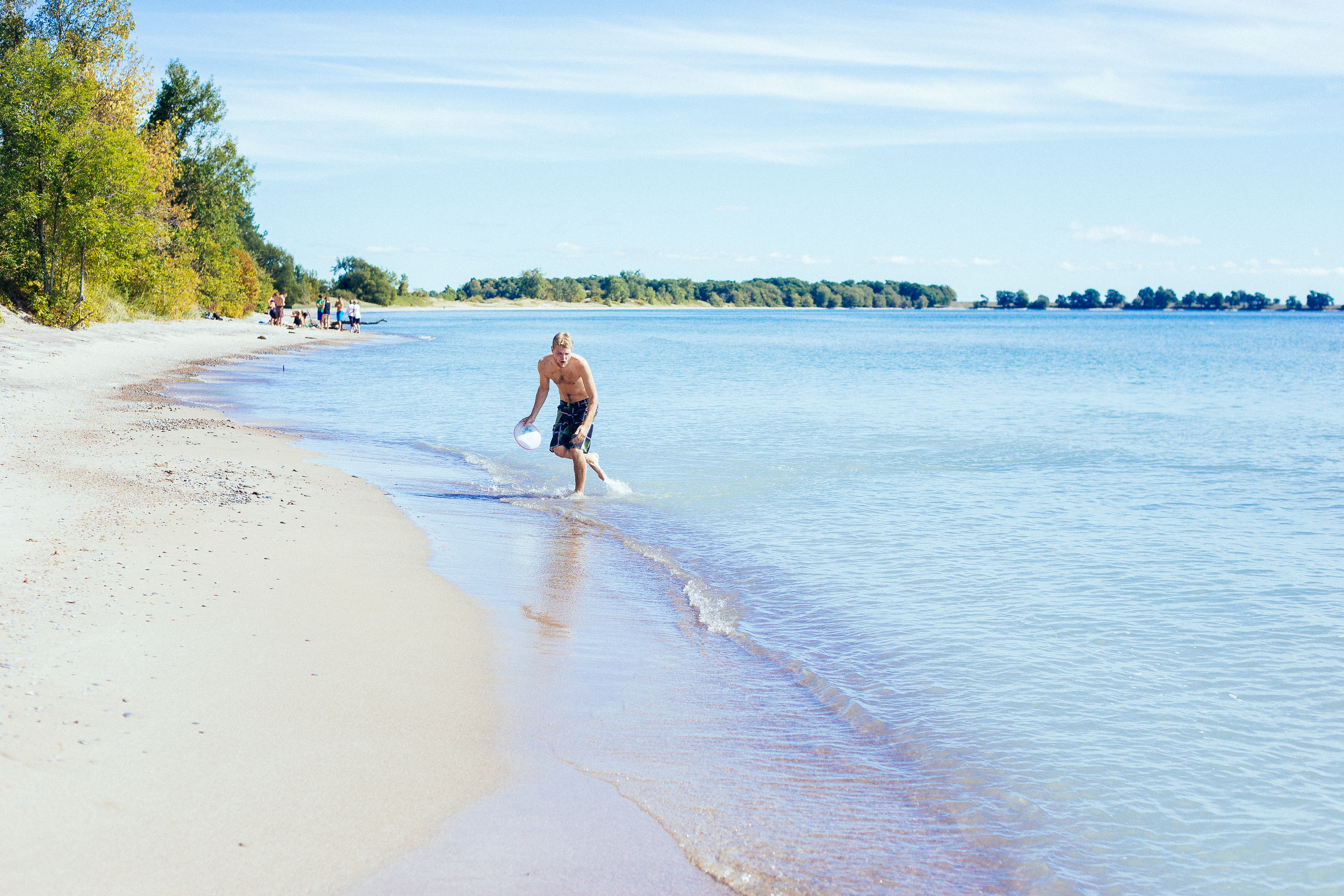 Swim at Big Sandy Bay