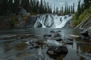 Photograph Lewis Falls, Yellowstone NP