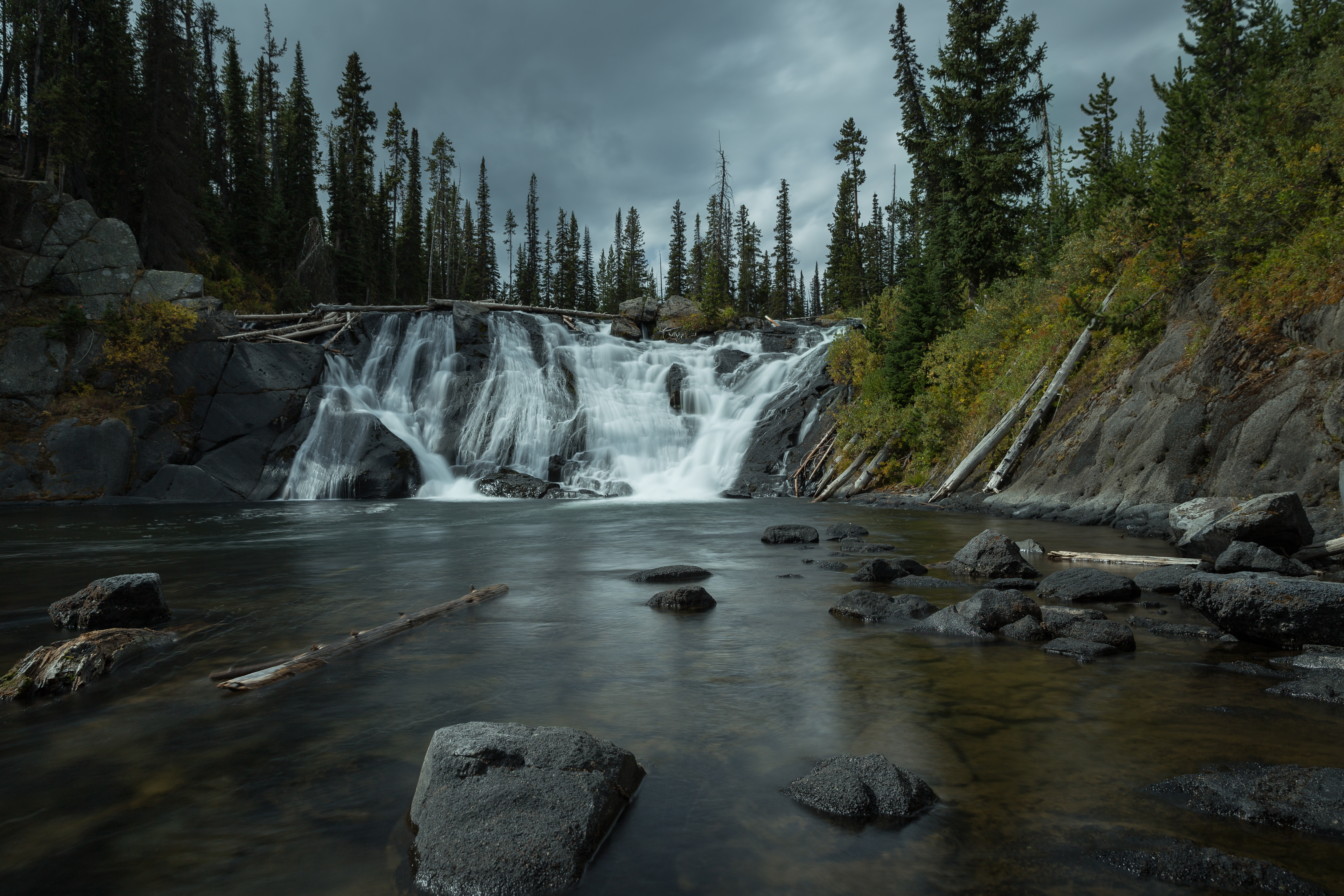 Photograph Lewis Falls, Yellowstone NP