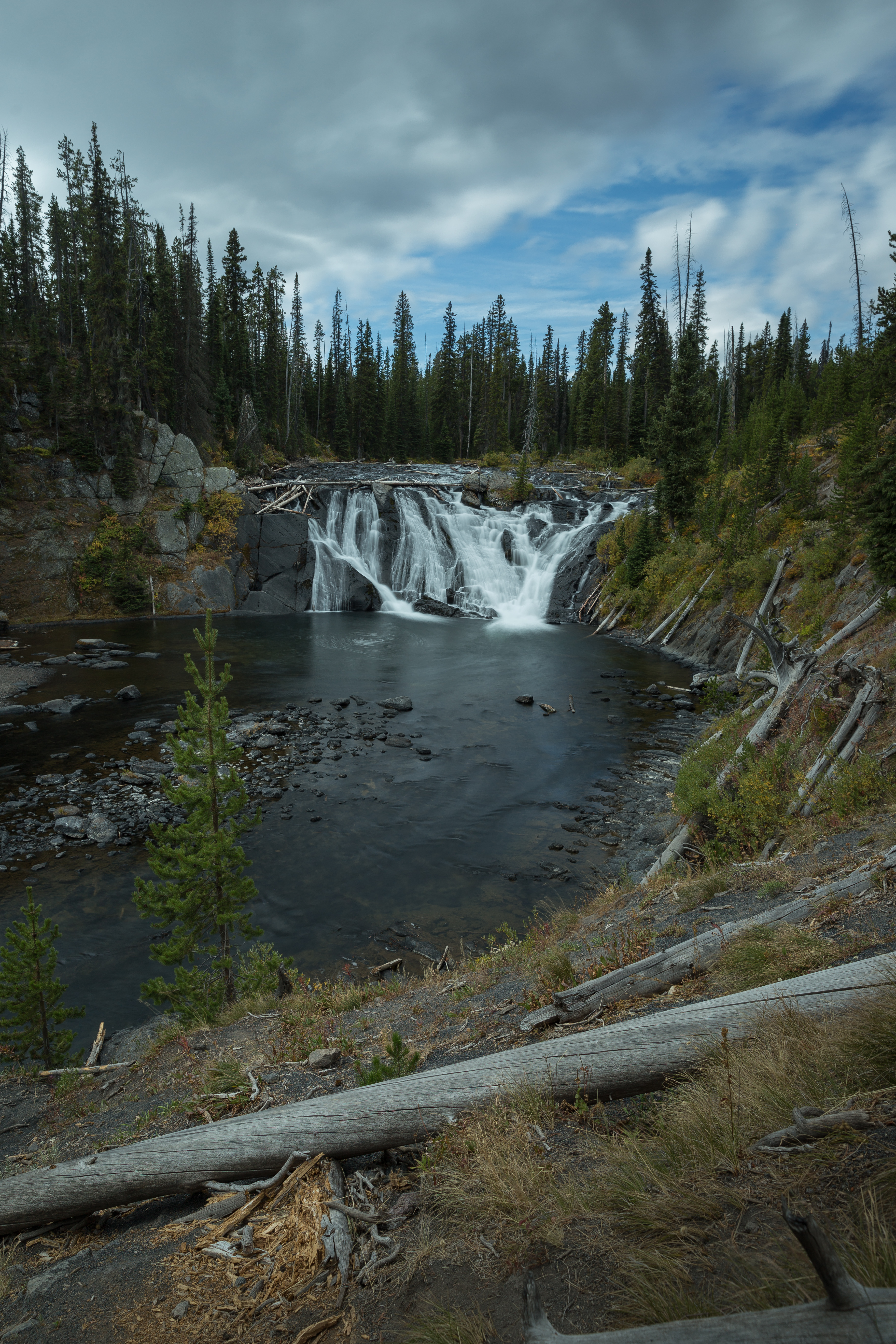 Photograph Lewis Falls, Yellowstone NP