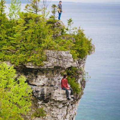 Backpack to Cyprus Lake on the Bruce Peninsula 
