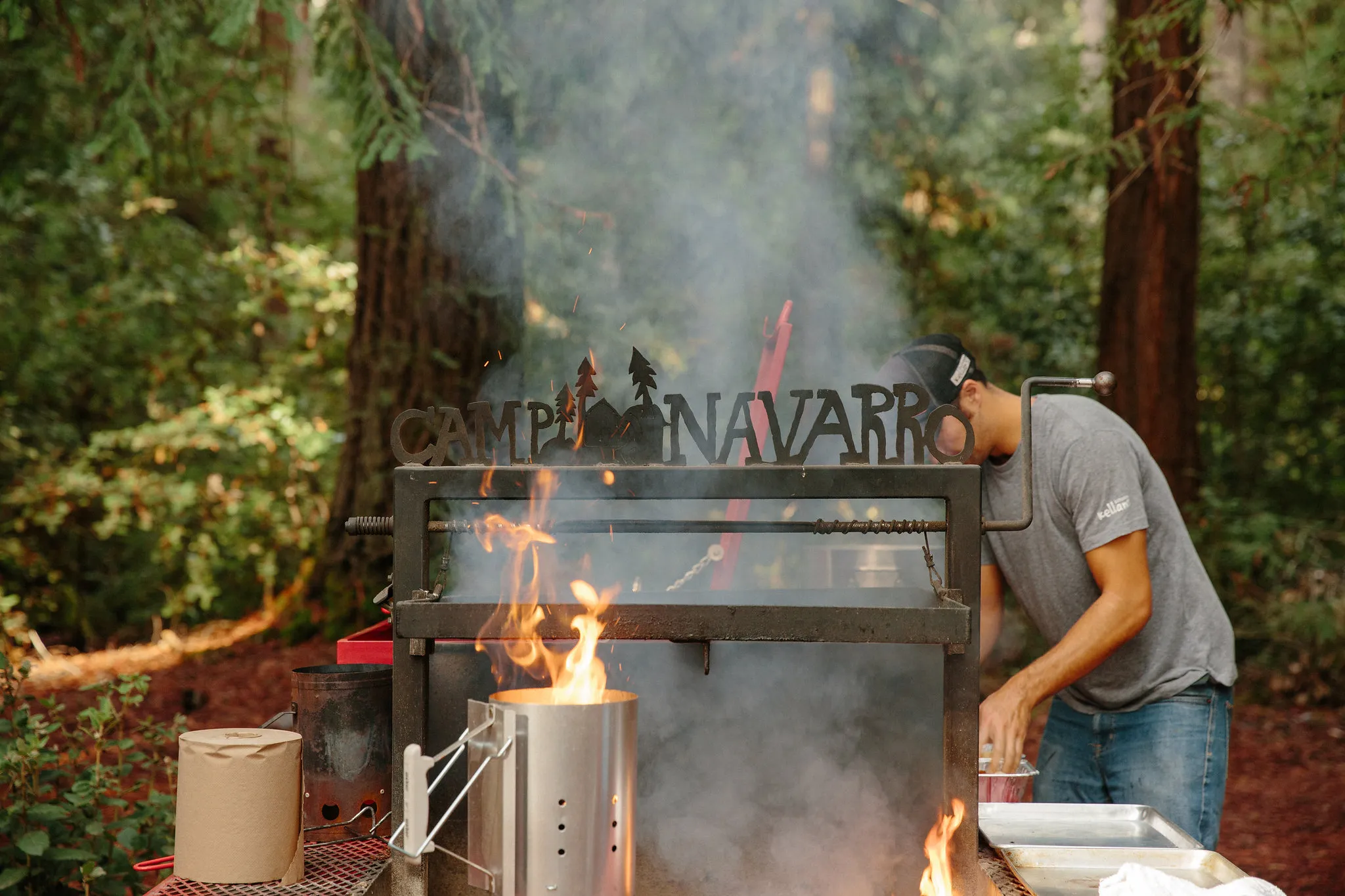 Camp at Camp Navarro