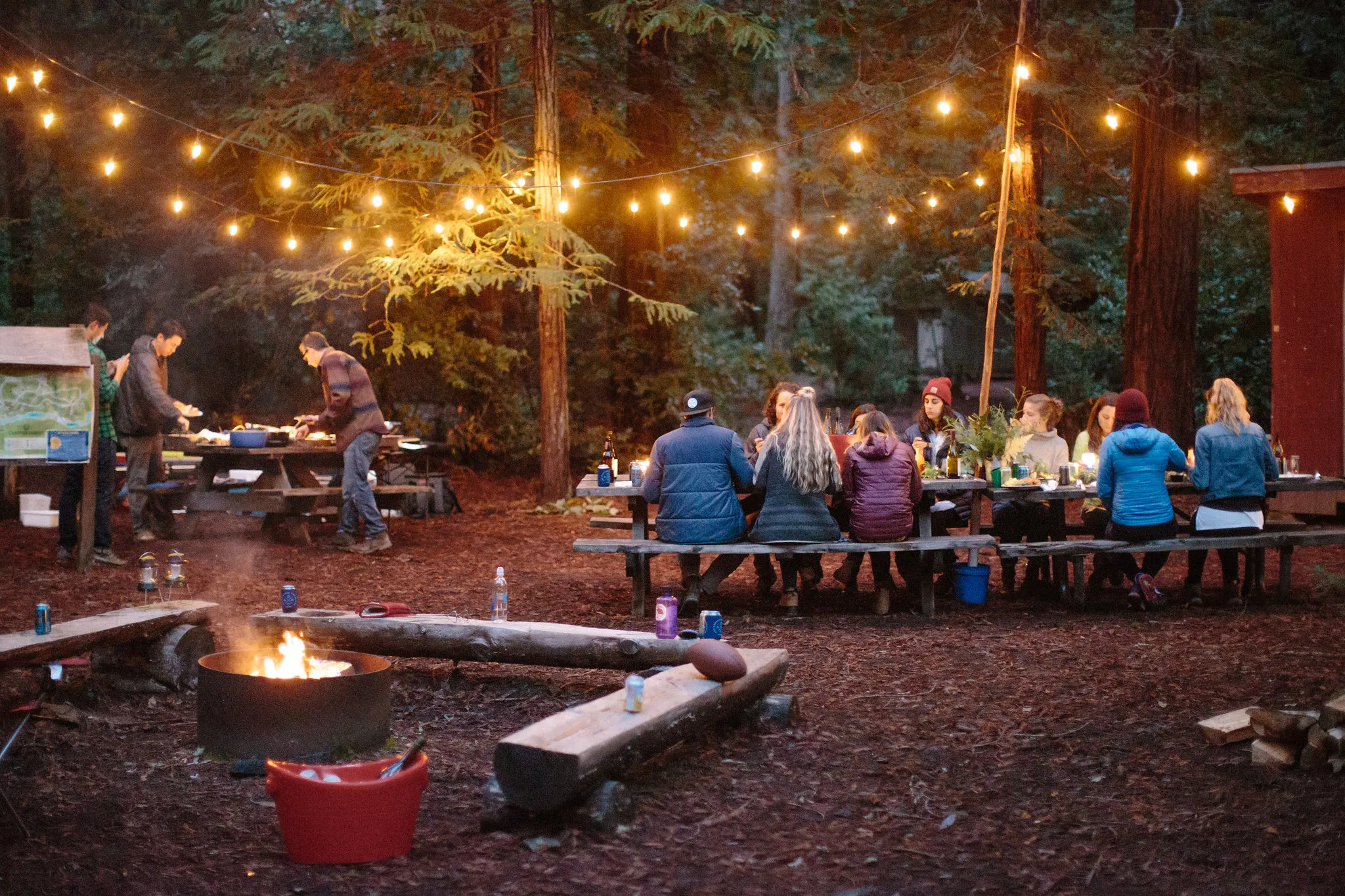 Camp at Camp Navarro