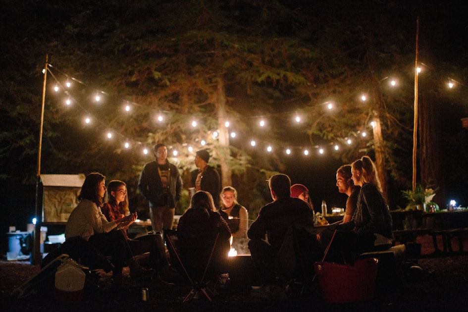 Camp at Camp Navarro, Philo, California