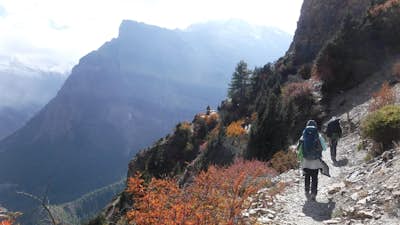 Trek to Tilicho Lake and Thorong La through the Annapurna Circuit in Nepal