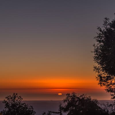Photograph a Spectacular Sunset at Palomar Mountain