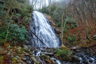 Hike to Crabtree Falls, Crabtree Meadows Campground