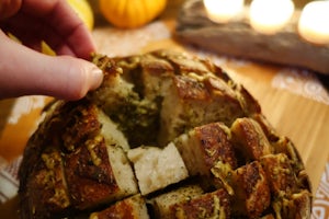 How to Cook Garlic Cheese Herb Bread on Your Next Camping Trip