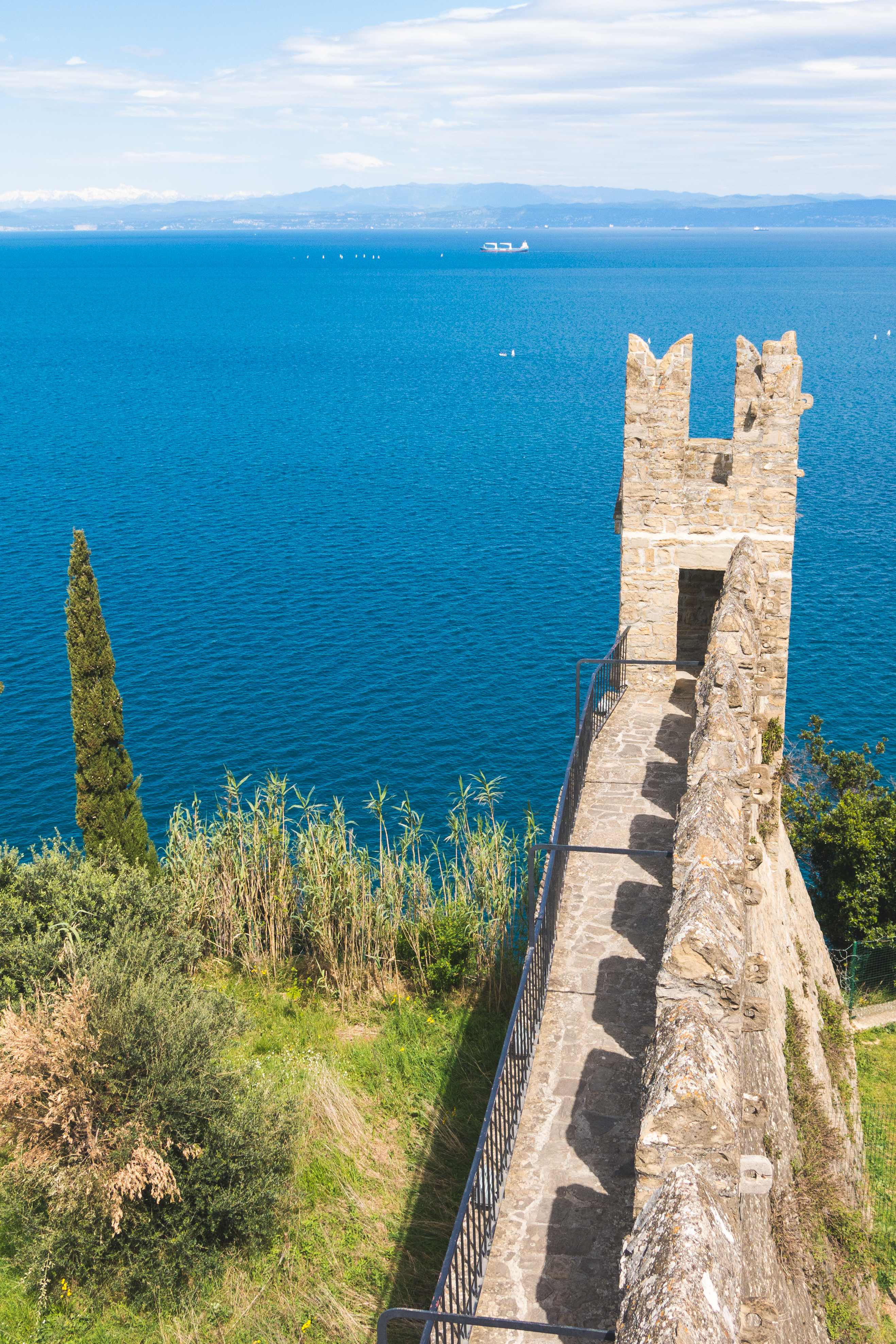 Explore the Town Walls of Piran
