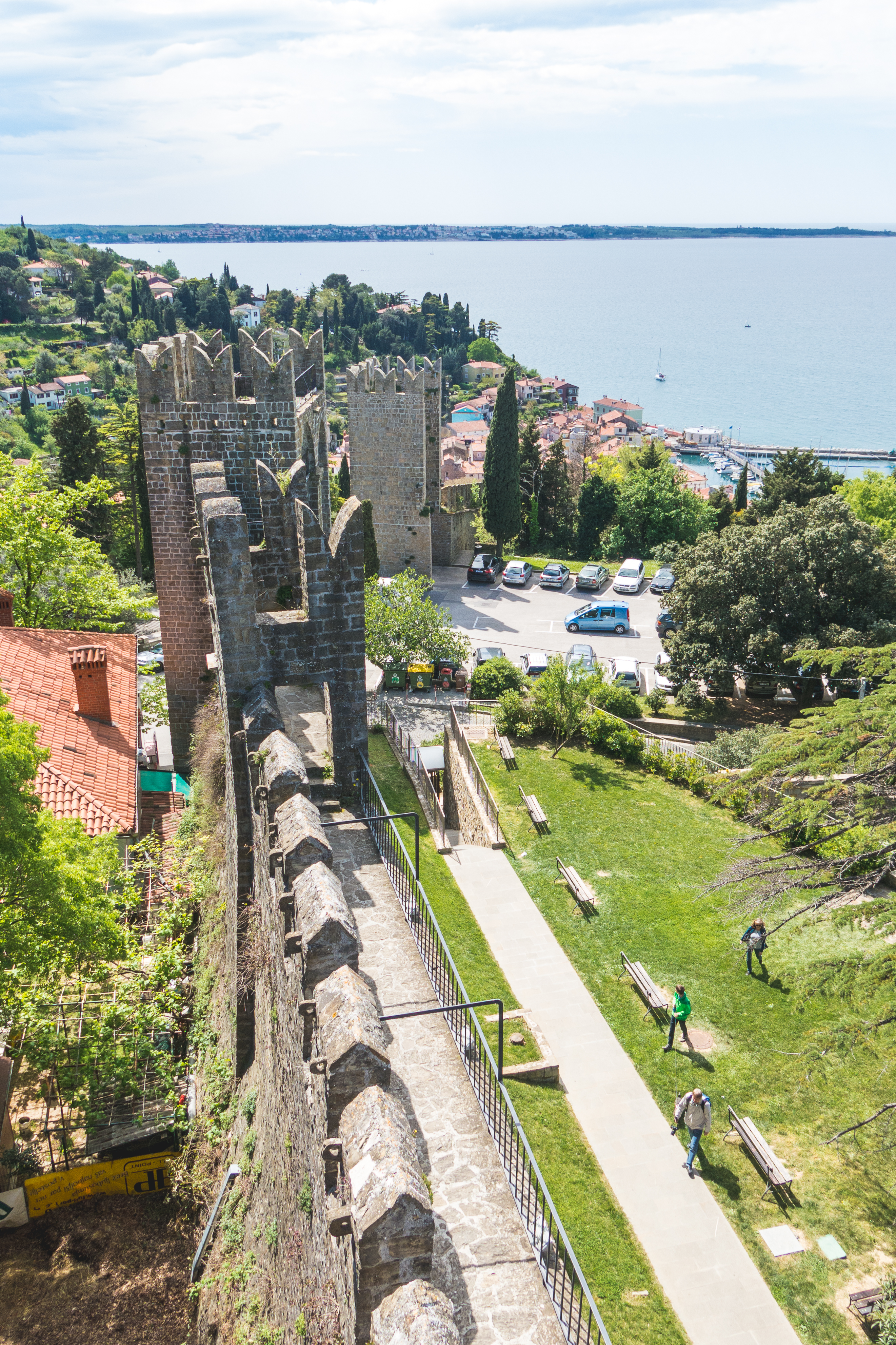 Explore the Town Walls of Piran