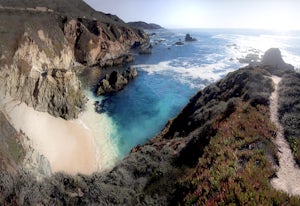 Secluded Beach Near Soberanes Point