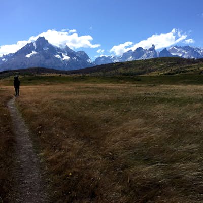 Backpack the 'Q' Circuit in Torres Del Paine