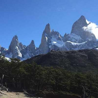 Backpack to Mt. Fitz Roy and Cerro Torre