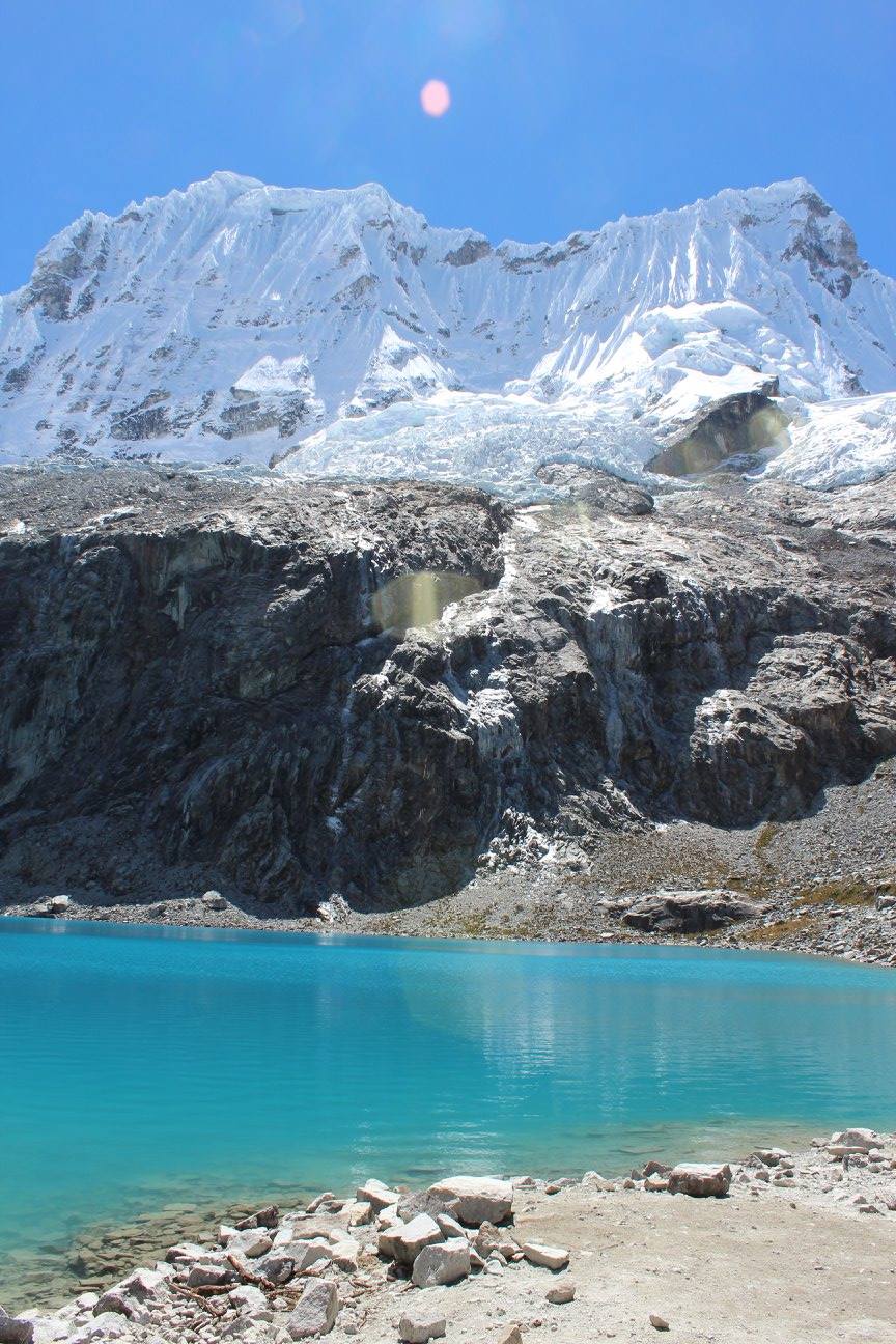 Hike to Laguna 69 in Cordillera Blanca