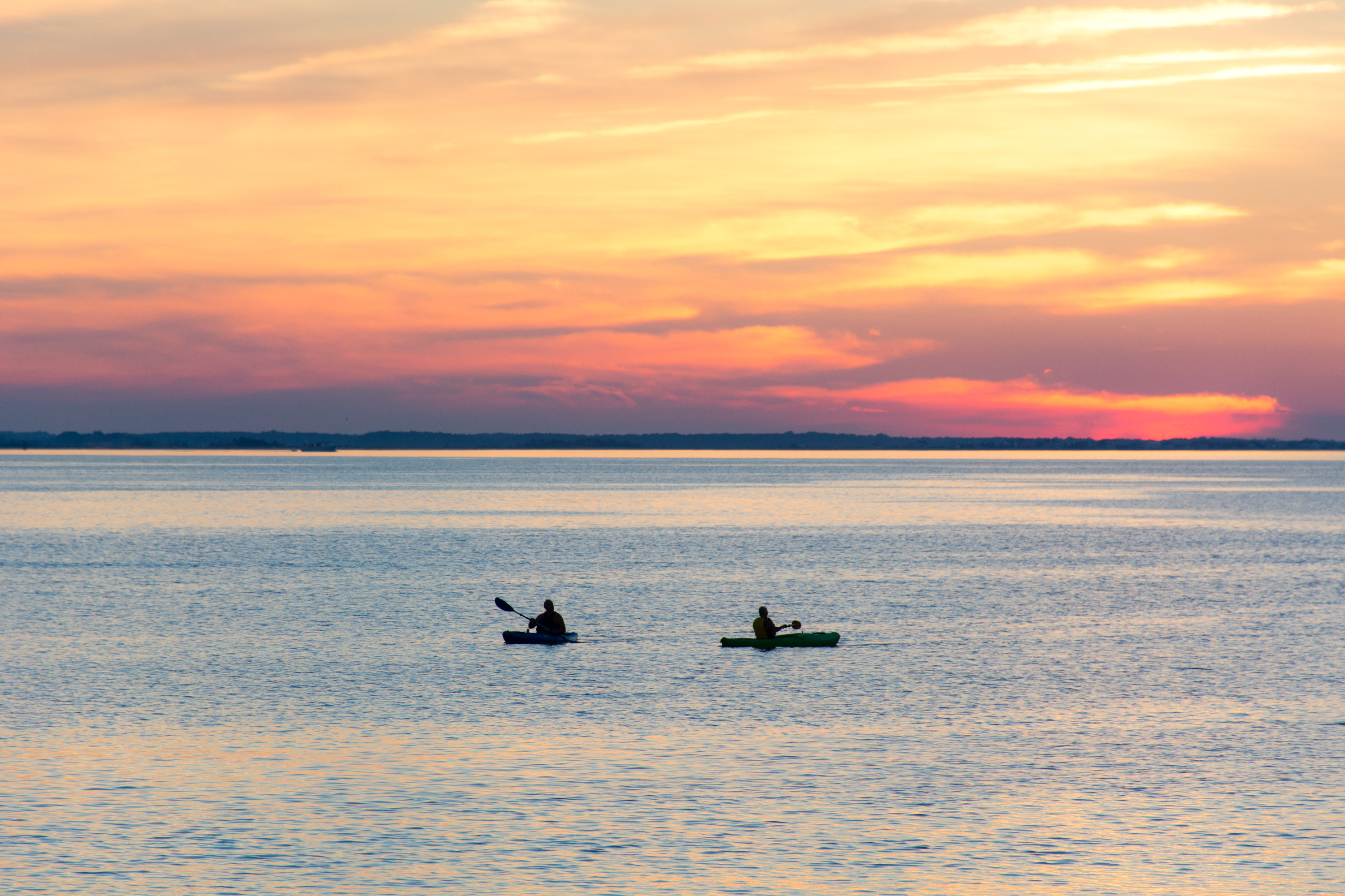Kayak Cape Henlopen State Park, Lewes, Delaware