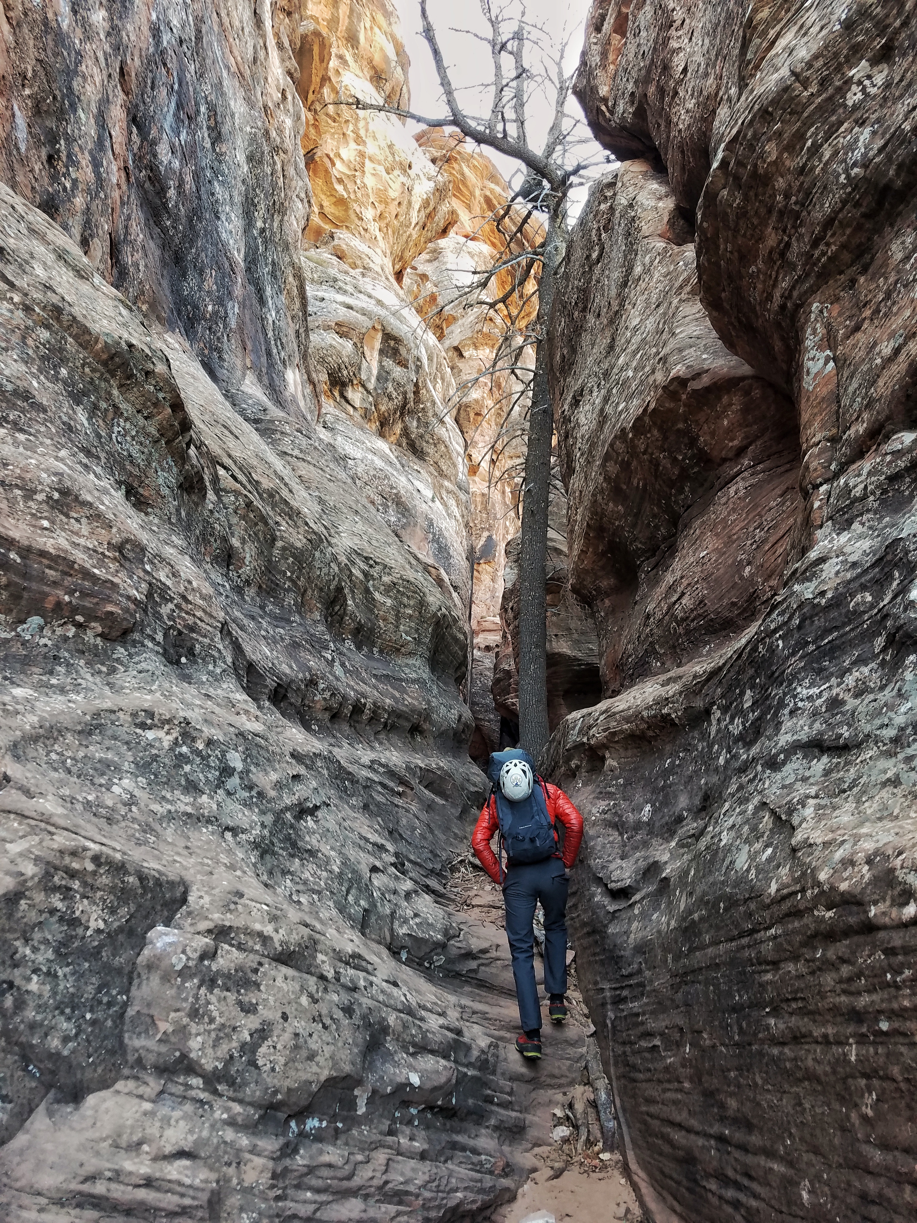 Rock Climb in Lambs Knoll