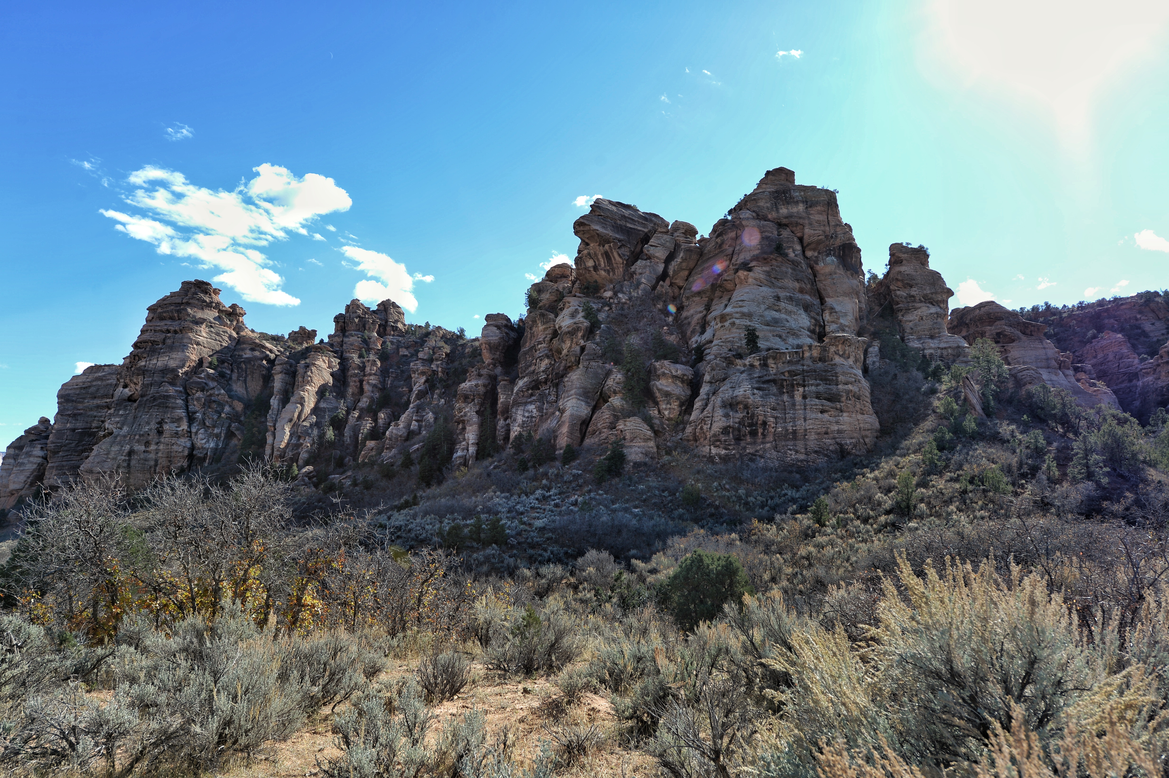 Rock Climb in Lambs Knoll